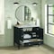 James Martin Vanities 36'' Vanity, Carbon Oak w/ 3 CM Eternal Jasmine Pearl Quartz Top 485-V36-CBO-3EJP - alternate 4